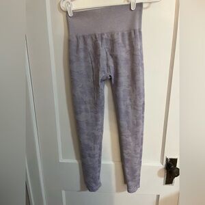 Purple Camouflage Leggings